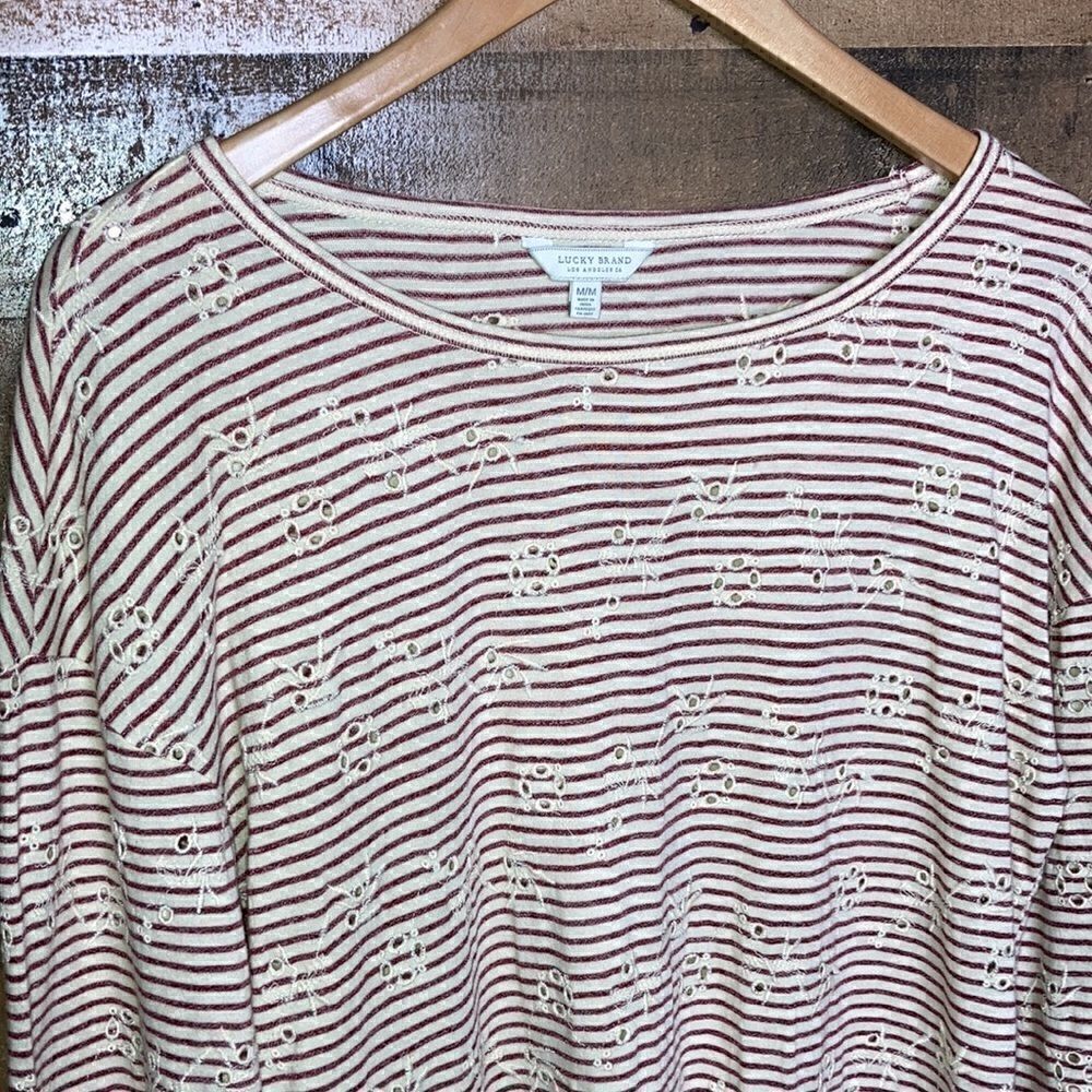 Lucky Brand Shirt Woman’s Size M - Picture 2 of 6